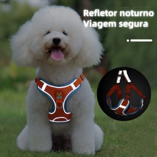 Coleira Peitoral Cachorro E Gato